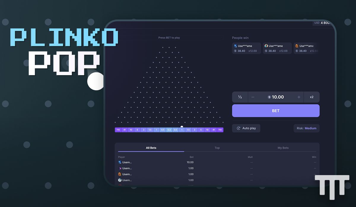 Plinko Pop Crash Game Online
